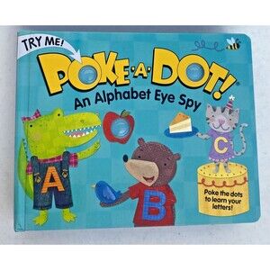 Melissa & Doug Children's Book - Poke-a-Dot: An Alphabet Eye Spy (Board Book...